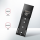 AXAGON EEM2-GTS2 Obudowa zewnętrzna aluminiowa bezśrubowa USB-C 3.2 Gen 2 M.2 NVMe & SATA SSD + USB-A - USB-C redukcja - 1353425 - zdjęcie 5